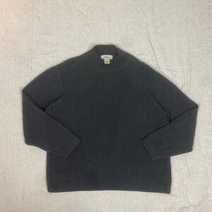 VTG Eddie Bauer Men's Dark Blue Crewneck Sweater